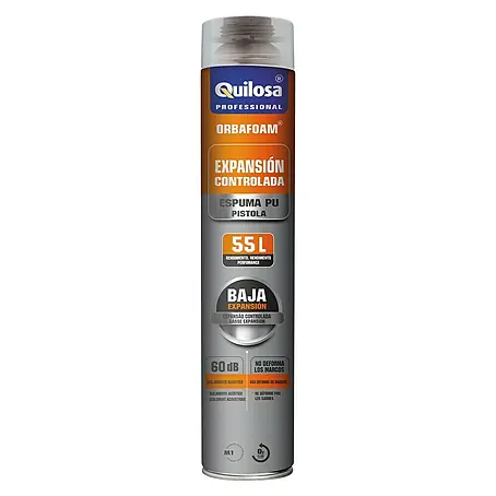 Quilosa  Espuma para pistola PU Orbafoam Expansión controlada