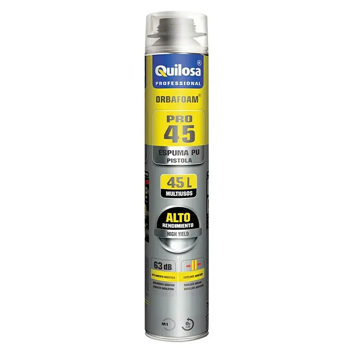 Quilosa Espuma para pistola PU Orbafoam Pro 45 - Poliuretano (PU)