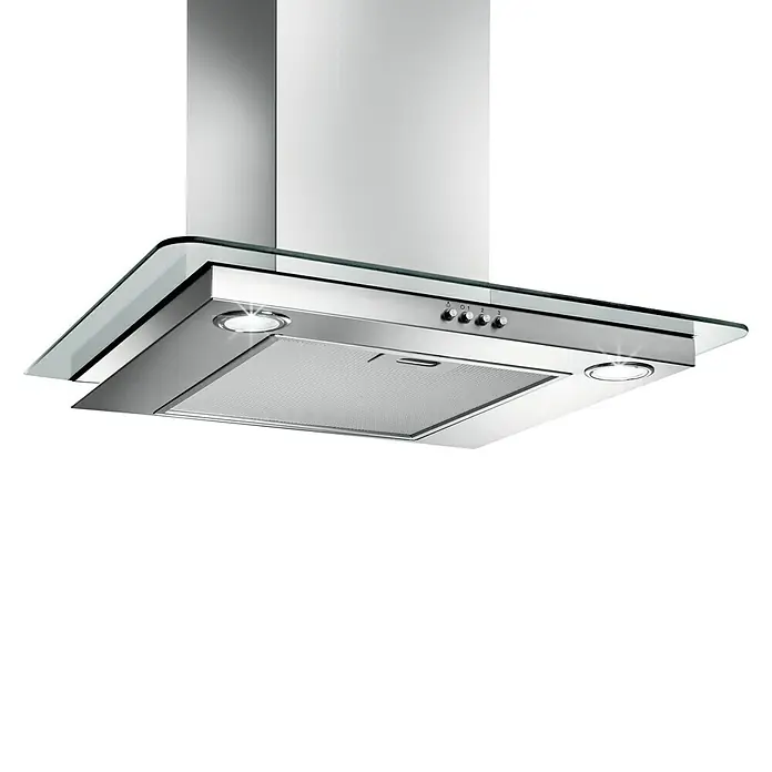 Turboair Campana de pared Sempione - Ancho: 60 cm, Potencia de aire máx.: 368 m³/h, Acero inoxidable