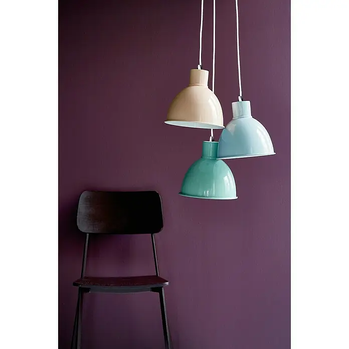 Nordlux Lámpara colgante redonda Pop - 60 W, Ø x Al: 21,5 x 23 cm, Verde, E27