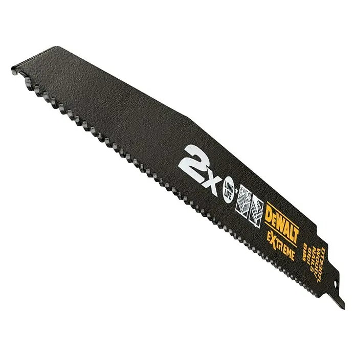 Dewalt Hoja de sierra de sable DT2307L-QZ - Madera gruesa, 5 pzs., Largo: 228 mm