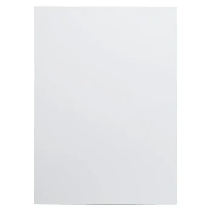 Mottez Protector de pared de cocina - Blanco, 65 x 90 cm
