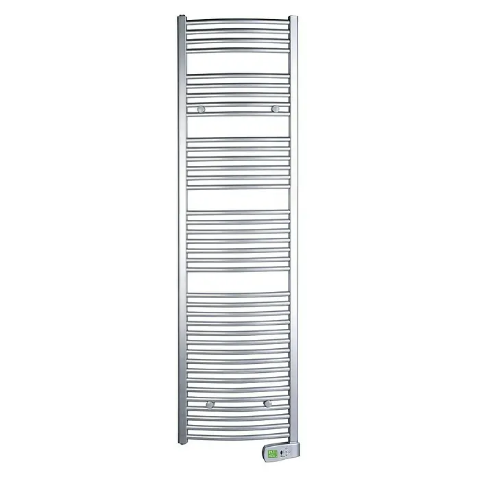 Rointe Radiador toallero eléctrico Sygma - An x Al: 50 x 190 cm, 1.000 W, Cromo, Display LC