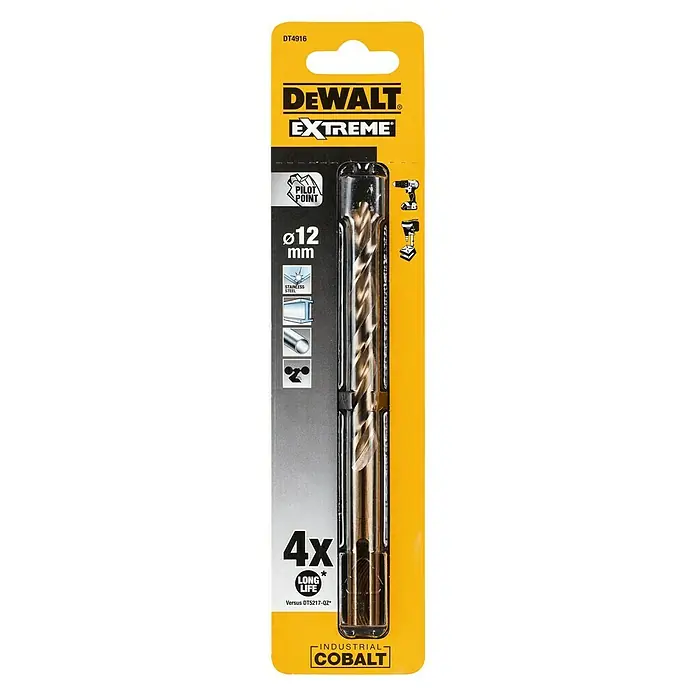 Dewalt Broca para metal HSS-Co DT4914-QZ - Diámetro: 10 mm, Largo: 133 mm
