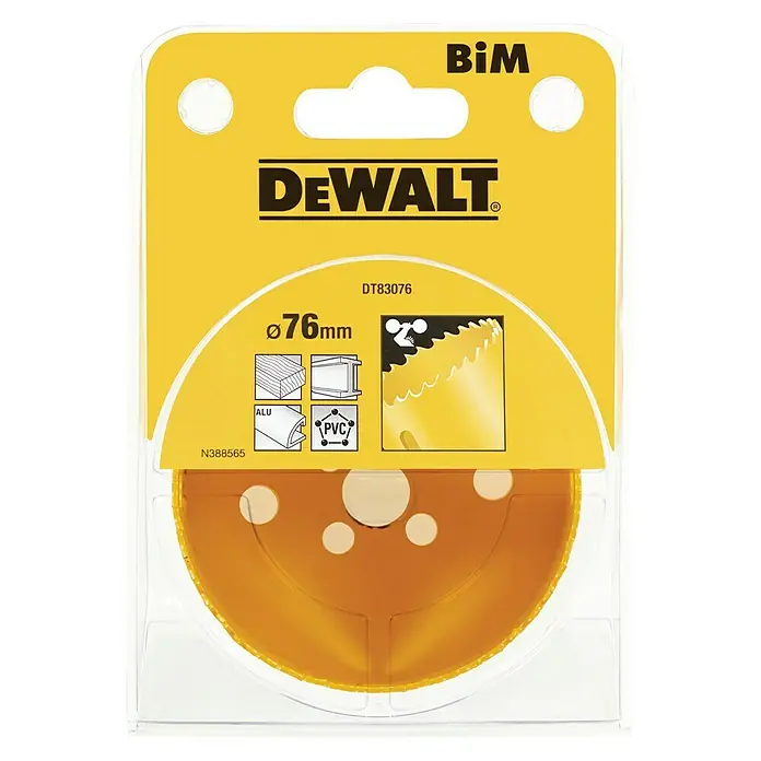 Dewalt Broca hueca DT83 - Diámetro: 76 mm, Apto para: Acero