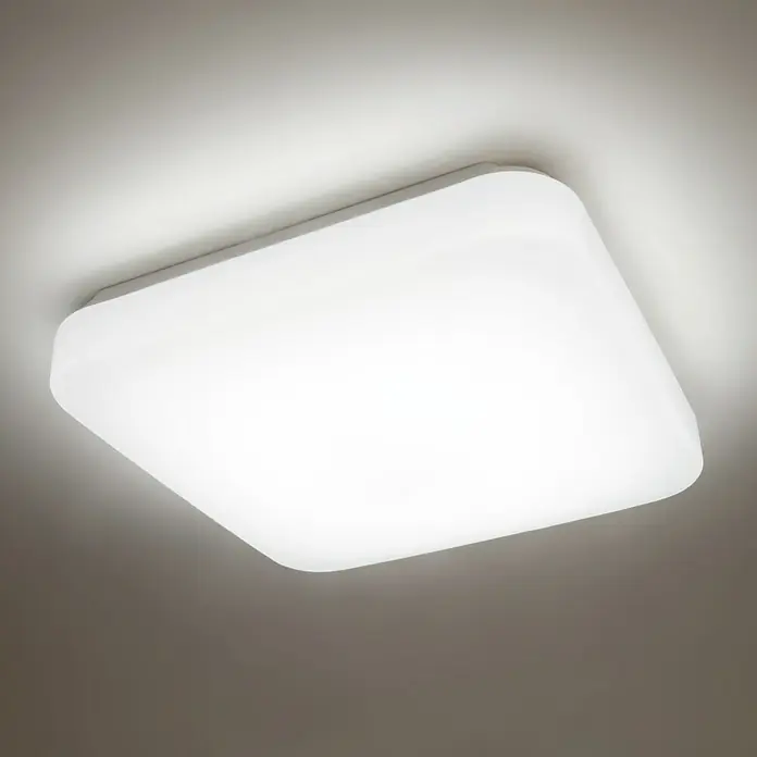 Philips Plafón LED Mauve SQ - 17 W, L x An x Al: 32,2 x 32,2 x 7,5 cm, Blanco