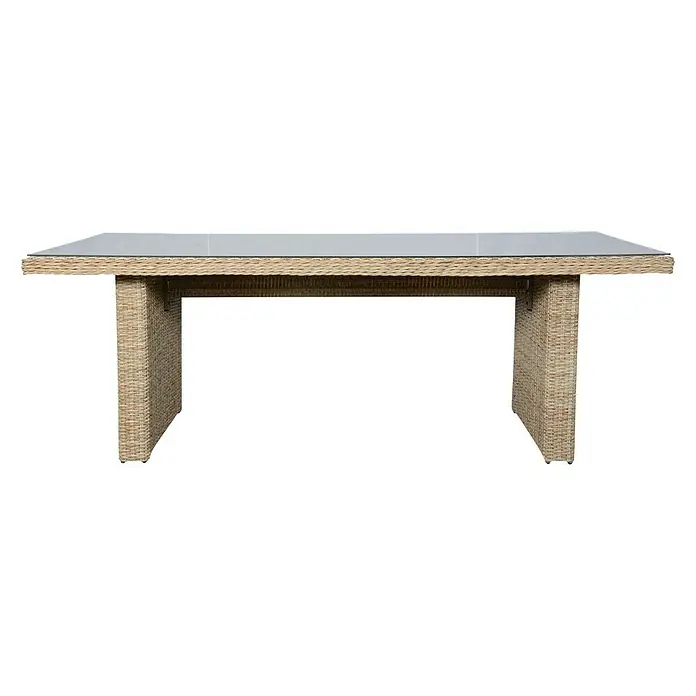 Mesa de jardín Gotland - L x An: 210 x 74 cm, Arena