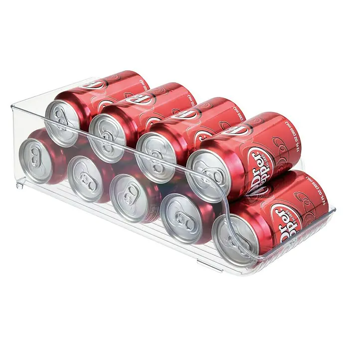 Organizador Fridge - L x An x Al: 14 x 14 x 10 cm, Transparente