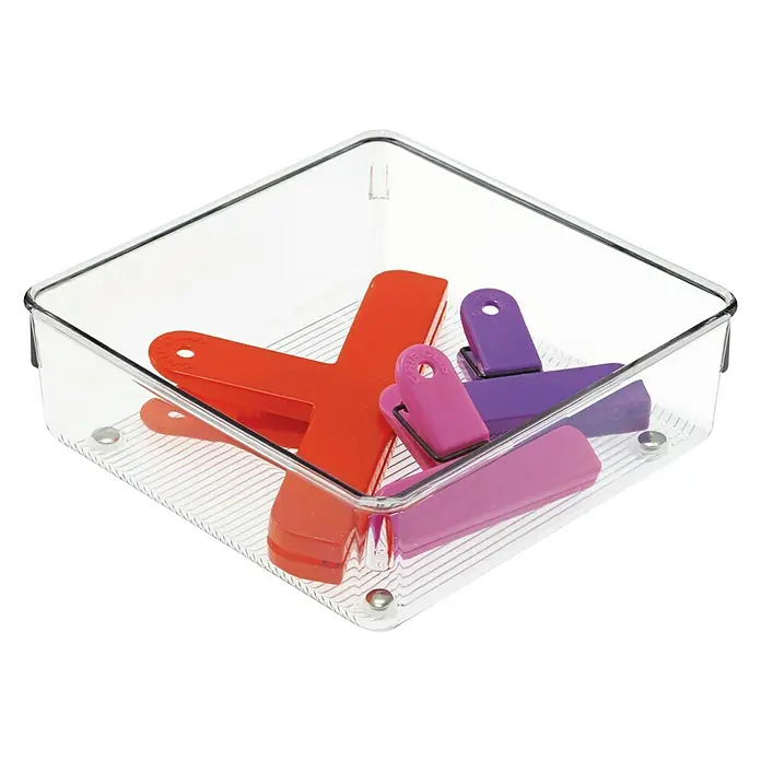 Organizador Linus - L x An x Al: 16 x 5 x 16 cm, Transparente