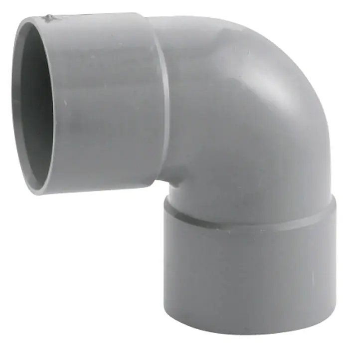Codo PVC H-H - 50 mm, 87 °