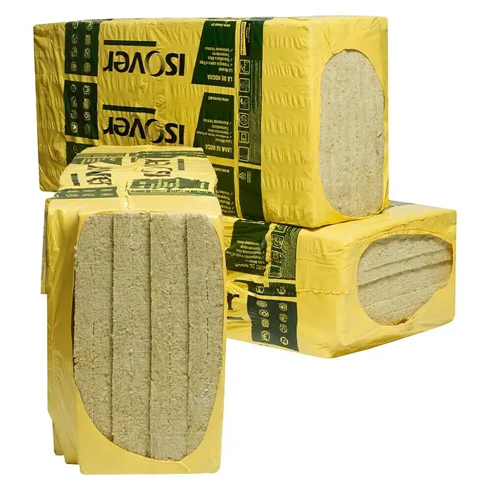 Isover Lana de roca Acustilaine - E - 1,35 m x 0,4 m x 4 cm