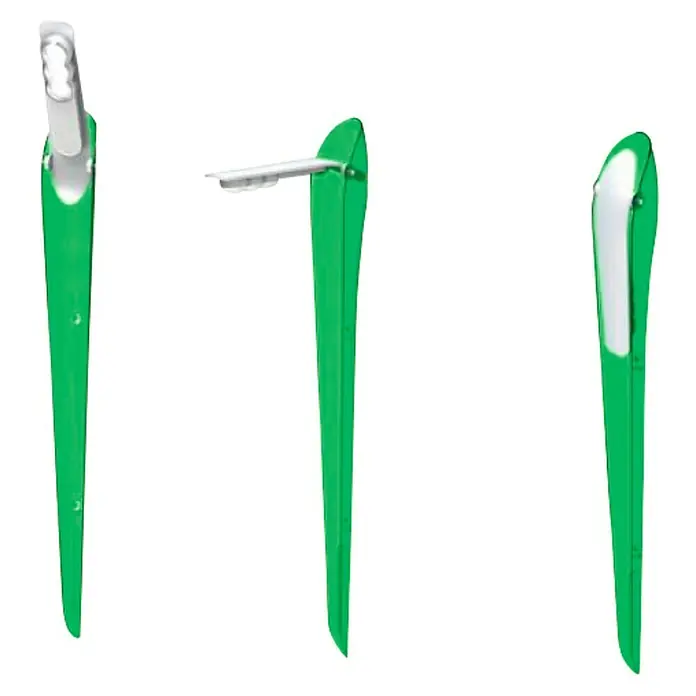 Lutec Estaca solar LED Sun Connec - Verde, Altura: 60 cm, LED