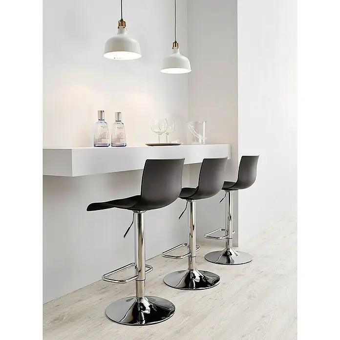 Taburete de cocina Nico - Negro