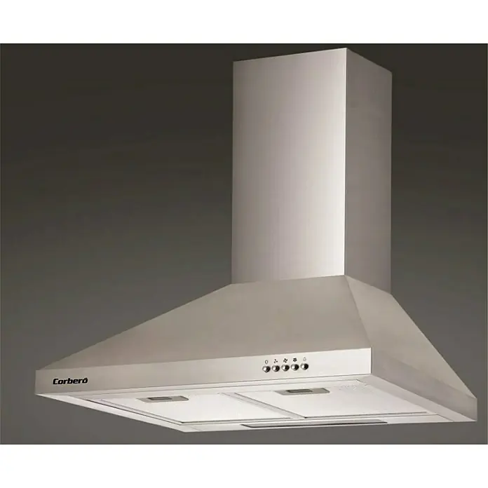 Corberó Campana de pared CCSD9550PD - 46,5 x 90 x 58 cm, Acero inoxidable