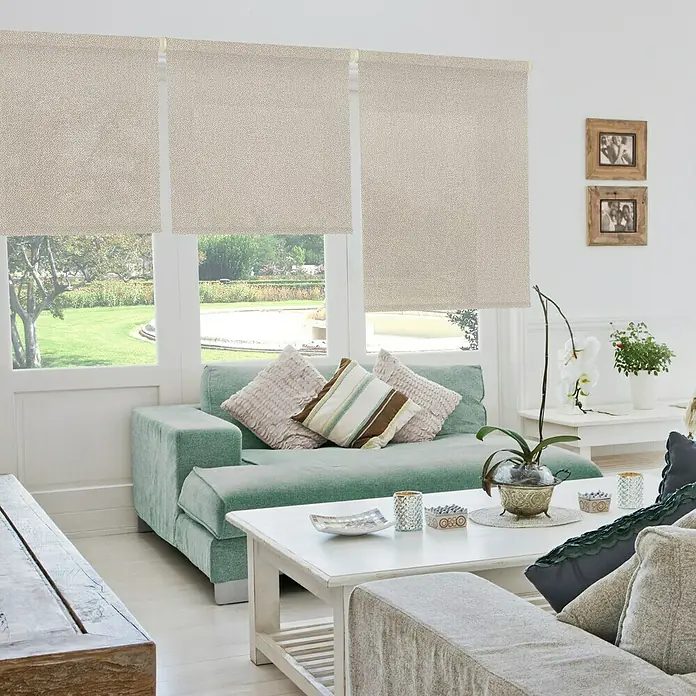 Viewtex Estor enrollable Crepe - An x Al: 90 x 250 cm, Cappuccino