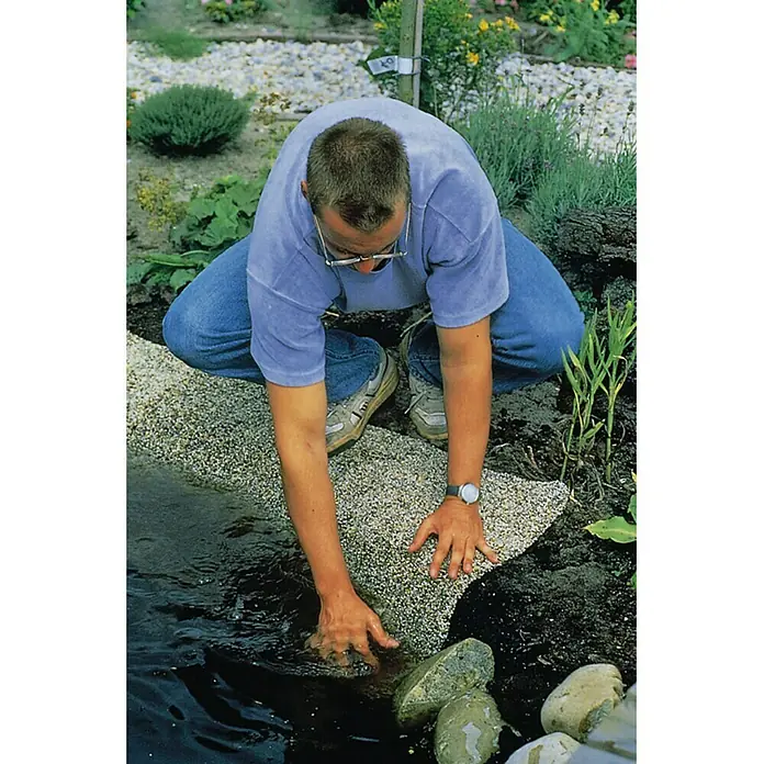 Ubbink Steinfolie Classic - Stärke: 0,5 mm, L x B: 1,5 x 0,6 m - Stimmungsaufnahme