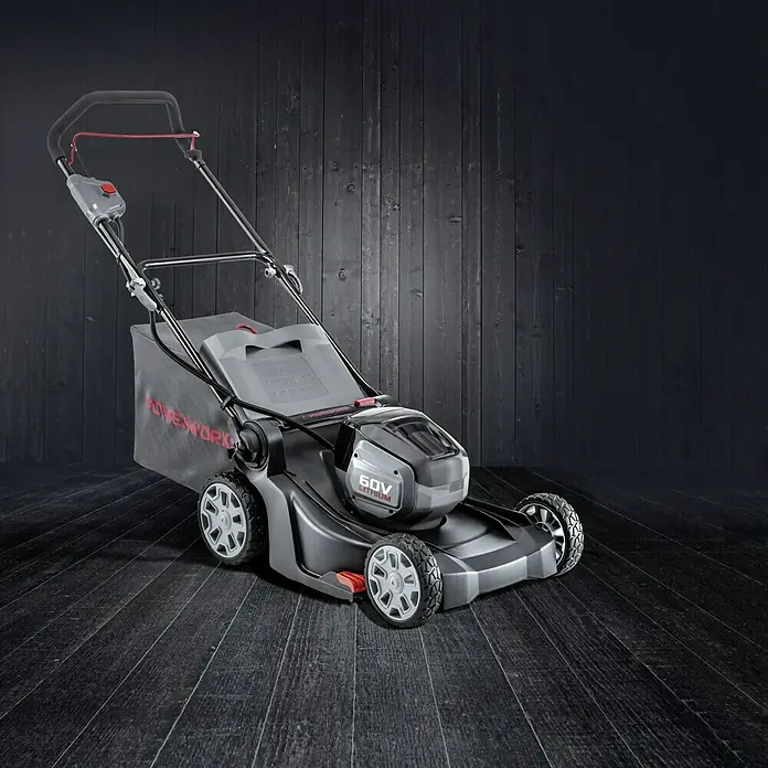 Powerworks Accu Grasmaaier PD60LM46HPK4 - 60 V, 1 accu, 4 Ah, Snijbreedte: 46 cm