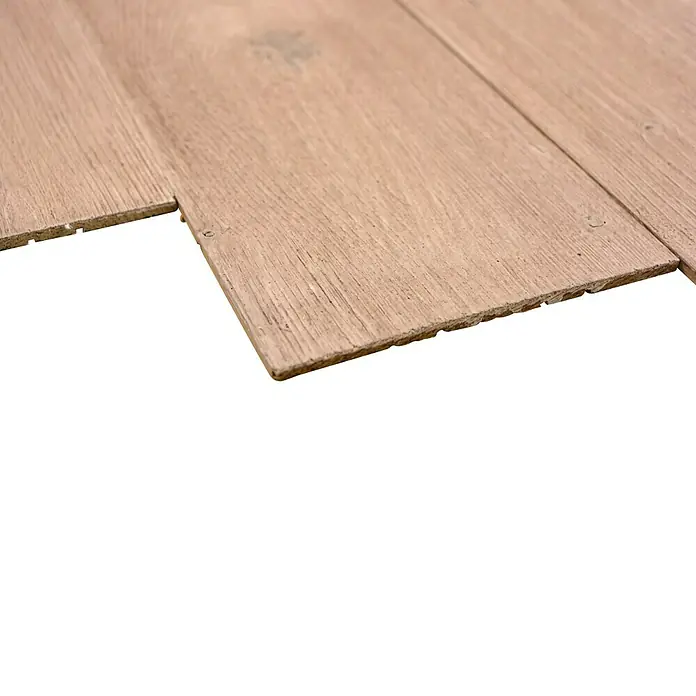 Houten paneel Woodland - Grenen, 90 x 12,8 cm, Light Brown, Zelfklevend - Zijaanzicht rechts