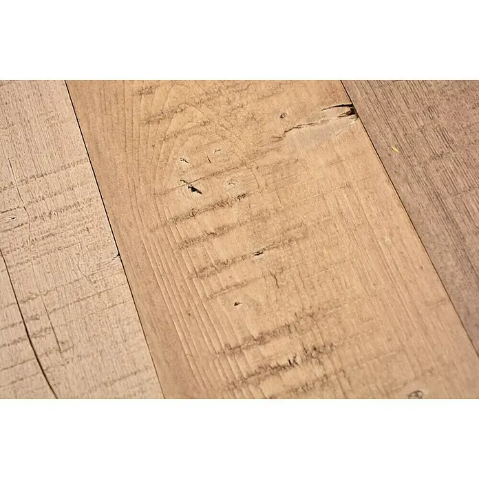 Houten paneel Woodland - Grenen, 90 x 12,8 cm, Mix beige, Zelfklevend - Close-up