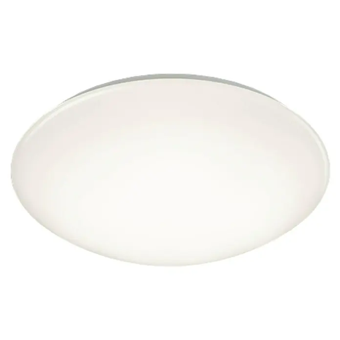 Trio Lighting Plafón LED redondo Putz - 15 W, Ø x Al: 400 mm x 10 cm, Blanco, Blanco cálido