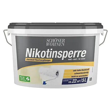 SCHÖNER WOHNEN-Farbe  Nikotinsperre