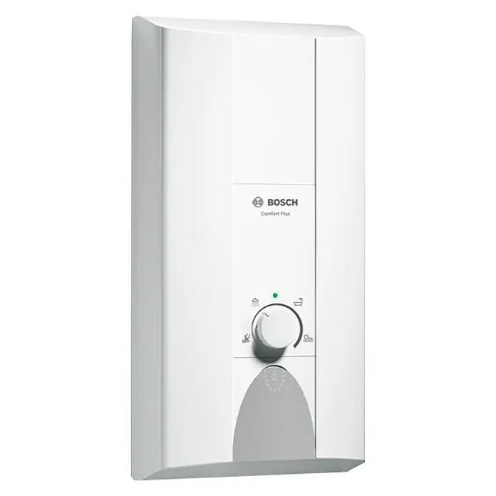 Bosch Durchlauferhitzer Tronic Comfort Plus - 18/21 kW, 11,6 l/min bei 38 °C, Elektronisch - Vorderansicht