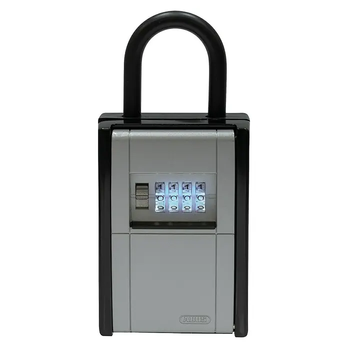 Abus Schlüsselbox Key Garage 797 LED - Geeignet für: Bis zu 20 Schlüssel, L x B x H: 65 x 85 x 120 mm, Mit LED-Beleuchtung - Ansicht von oben