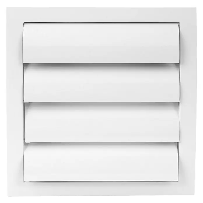 Odem Reja de ventilación con lámina - 19 x 19 cm, Plástico (ABS)