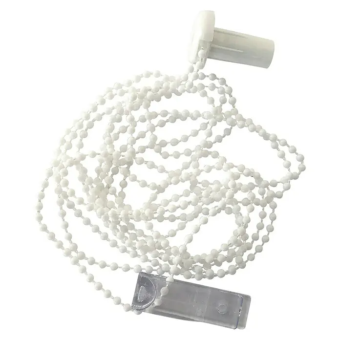 Cadena para cortina Duolux - 1,5 m, Blanco, Plástico