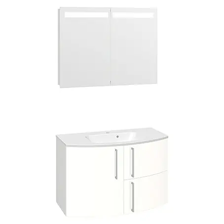Scanbad Modern+ Badmöbel-Set
