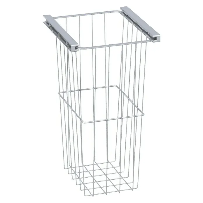 Scanbad Multo+ Wäschesammler - 45 x 24,2 x 30,9 cm, Grau, Passend für: Scanbad Multo+ Hochschränke