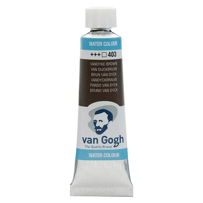 Talens Van Gogh Acuarela - Pardo Van Dyck, 10 ml, Tubo