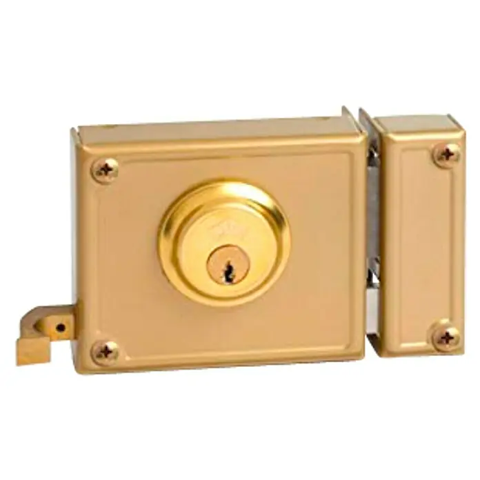 JiS Cerradura con cerrojo 25-10 - Tipo de cerradura: Cerradura de bombín, DIN-derecha, Puerta exterior