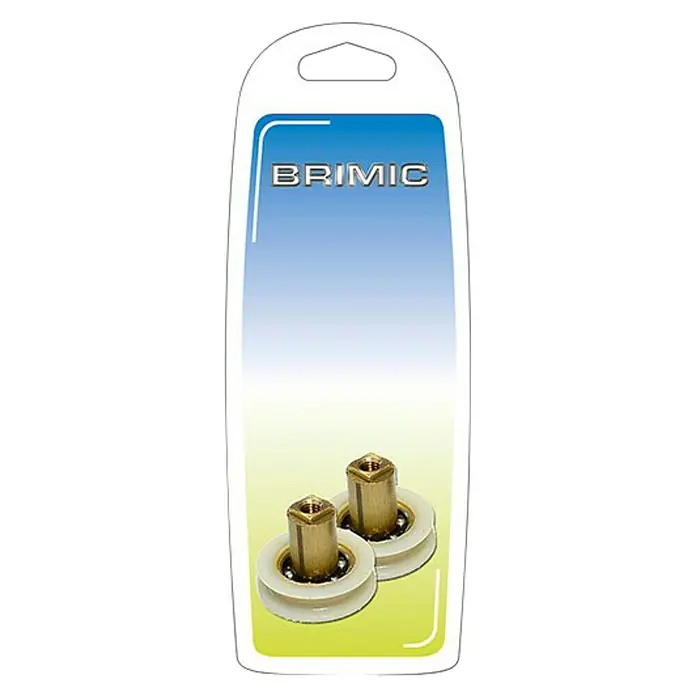 Micel Brimic Cojinete de bolas para mamparas - Diámetro: 22 mm