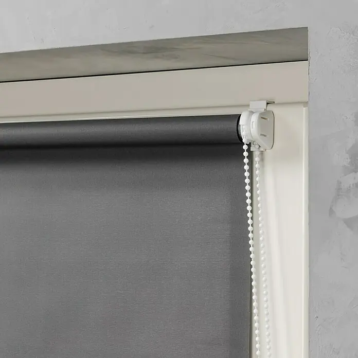 Rolo - Š x V: 120 x 150 cm, Sive boje, Propusno za danje svjetlo - Detaljan prikaz