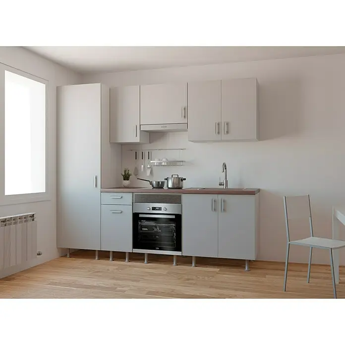 Top Element G Armario alto - L x An x Al: 33 x 40 x 70 cm, Gris