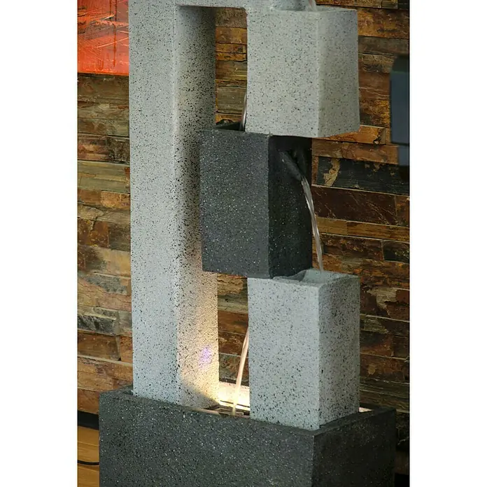 Dobar Kunststeinbrunnen - 40,5 x 21,5 x 90,5 cm - Detailaufnahme