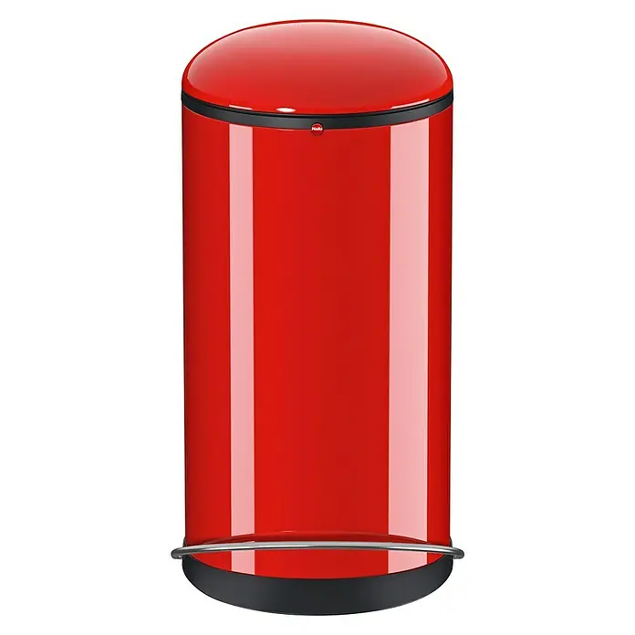 Hailo Mülleimer Harmony - L, Rot, 20 l - Vorderansicht