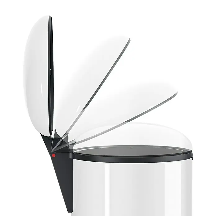 Hailo Mülleimer Harmony - M, Edelstahl, 12 l - Anwendungsbeispiel