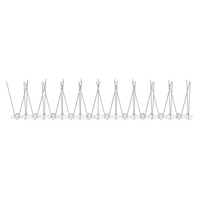 Schellenberg Taubenschutz - L x B x H: 50 x 2,2 x 0,6 cm - Vorderansicht