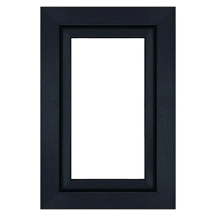 Solid Elements Kunststofffenster Q81 Excellence - B x H: 60 x 90 cm, DIN Anschlag: Links, Anthrazit