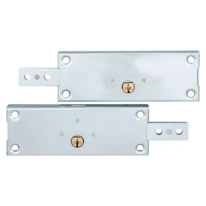 FAC Cerradura para persianas 35007 - L x An x Al: 212 x 60 x 42 mm, Apertura universal, 2 uds.