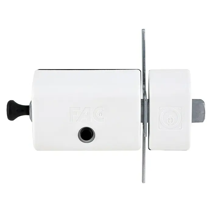 FAC Cerrojo UVE Magnet - L x An x Al: 169 x 40 x 29,5 mm, Blanco