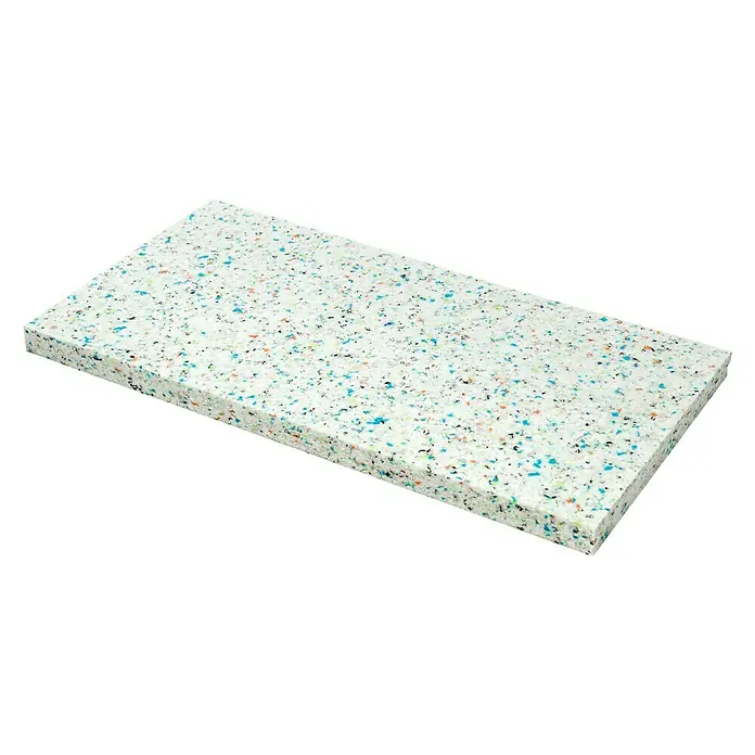 Verbundschaumstoff - 100 x 50 x 5 cm, PU-Schaum - Linke Seitenansicht