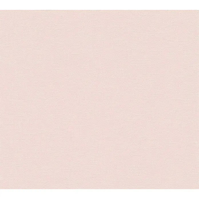 AS Creation Linen Style Vliestapete Meliert - Rosa, Uni, 10,05 x 0,53 m - Detailaufnahme