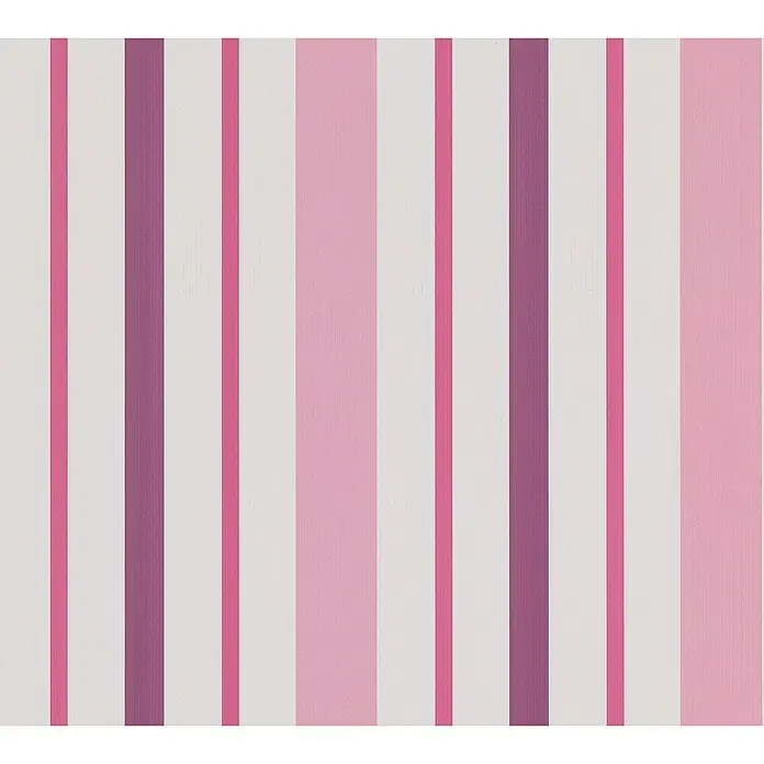 AS Creation Boys And Girls 6 Papiertapete - Pink, Streifen, 10,05 x 0,53 m - Detailaufnahme
