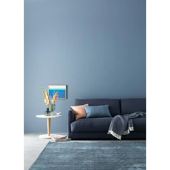SCHÖNER WOHNEN-Farbe Wandfarbe Designfarbe - Inspirierendes Horizontblau, 2,5 l, Matt - Stimmungsaufnahme
