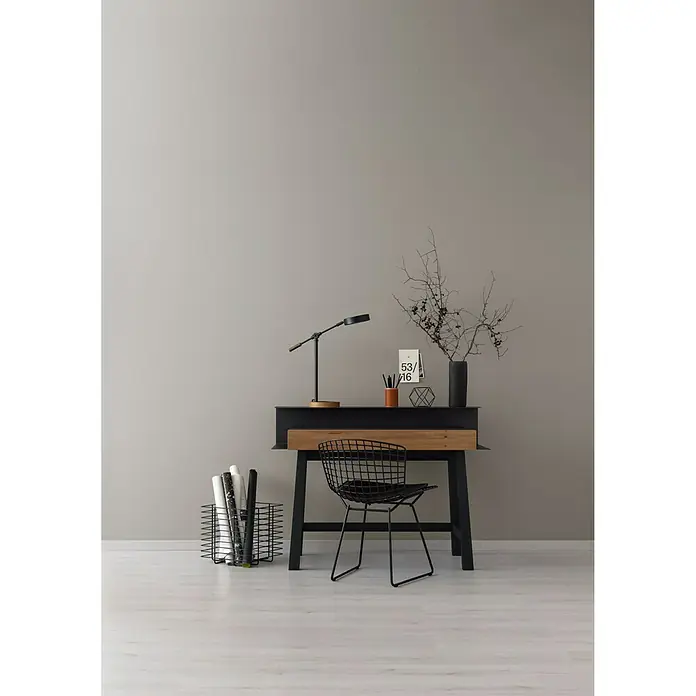 SCHÖNER WOHNEN-Farbe Wandfarbe Designfarbe - Zeitloses Vulkangrau, 2,5 l, Matt - Stimmungsaufnahme