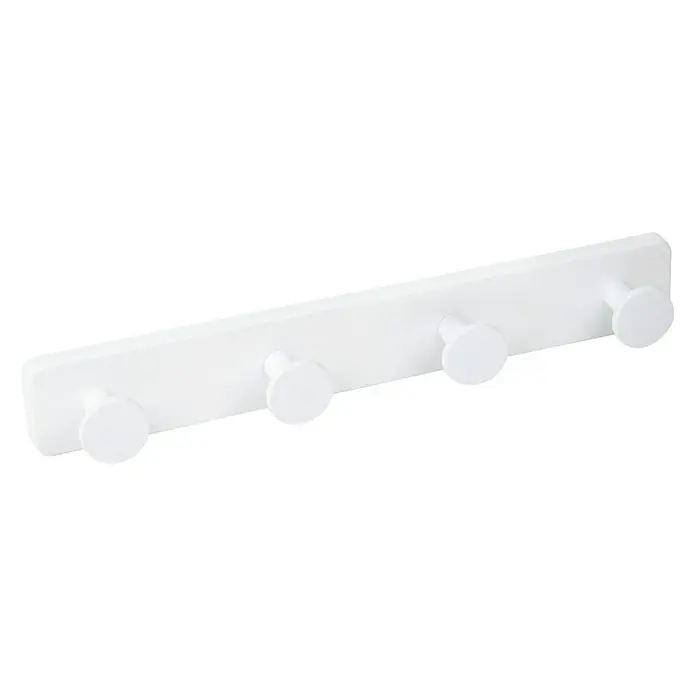 Nesu Perchero 906 - L x An x Al: 41 x 6 x 5,5 cm, Plástico, Blanco