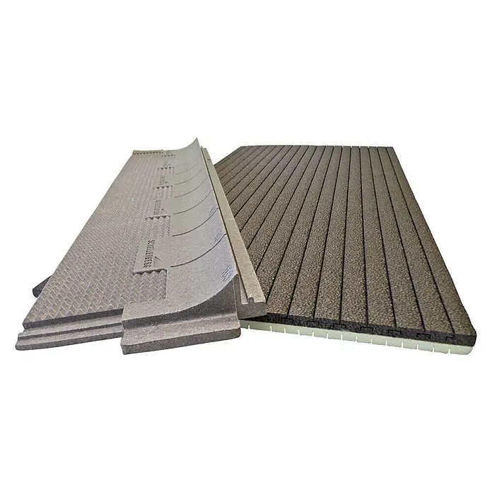 Schellenberg Rollladenkasten-Dämmmatte - L x B x H: 100 x 50 x 2,5 cm, 2 -tlg., Geeignet für: Große Rollladenkästen - Vorderansicht